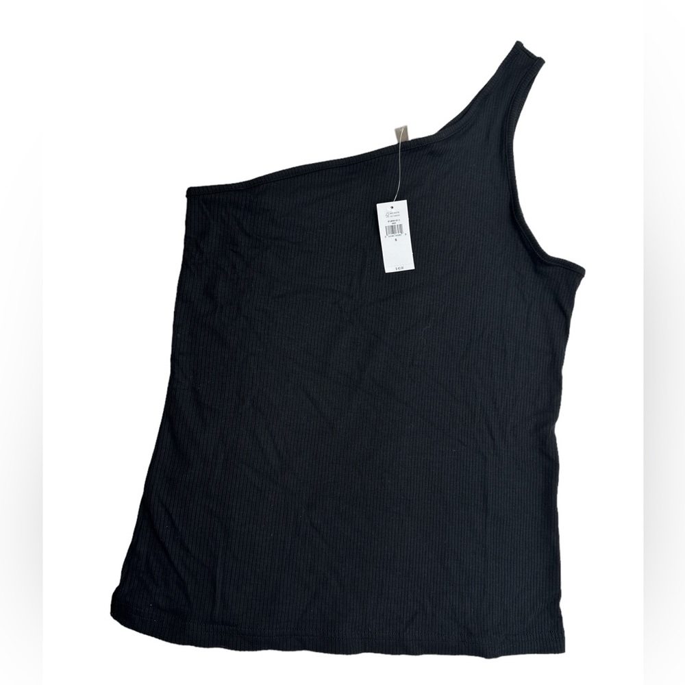 NWT BANANA REPUBLIC ONE SHOULDER TANK shirt szS